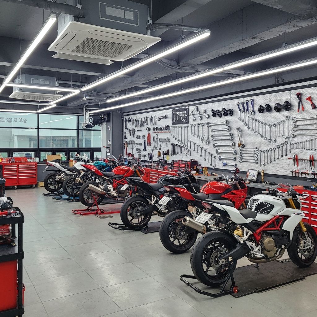 썬샤인바이크 오프라인 매장 내부